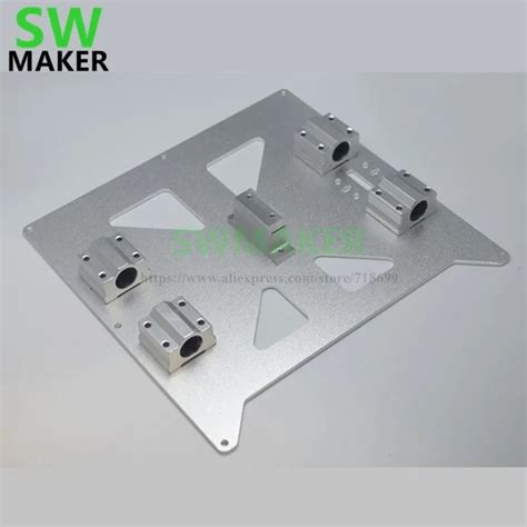 Swmaker Prusa I Reprap D Printer Aluminum Y Carriage V Plate Kit