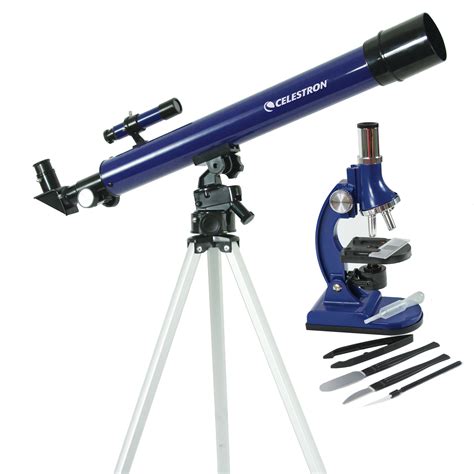 Celestron Telescope And MicroScope Set Science Kit Ideal Christmas