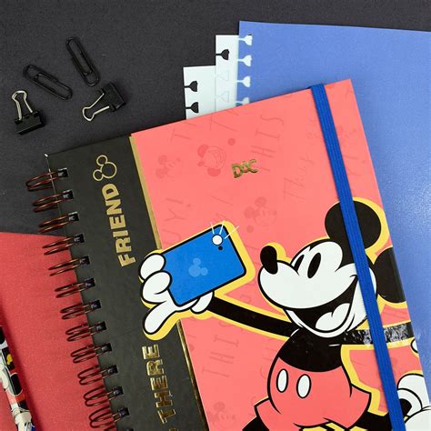 Caderno Smart Colegial Mickey Dac Aquarele Papelaria