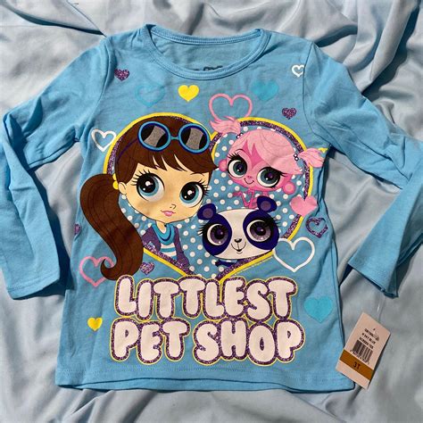 Littlest Pet Shop Girls Tops And T Shirts Mercari