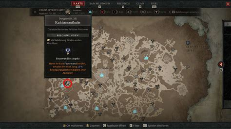 Kultistenzuflucht Eingang und Dungeon Guide für Diablo 4 4Fansites