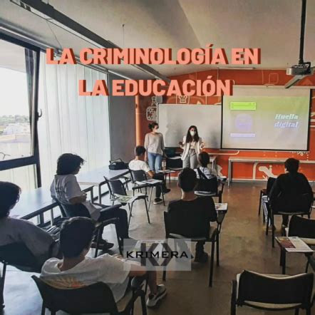 La Criminolog A En La Educaci N Krimera