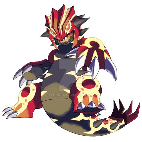 Primal Groudon by AlouNea on DeviantArt