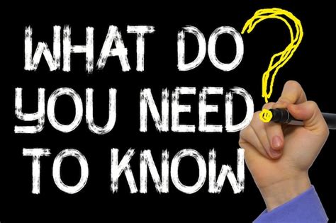 Premium Photo Hand Writing The Text What Do You Need To Know