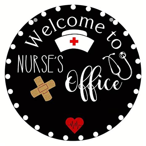 Welcome To Nurses Office Wooden Sign Appreciation T Nurse Door Sign Nurse Door Hanger