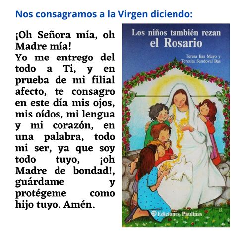 Oraci N De Consagraci N A La Virgen Maria Daya Power Of Prayer