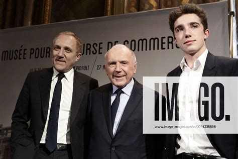 Francois Henri Pinault Son Fils Francois Pinault Anne Hidalgo Et