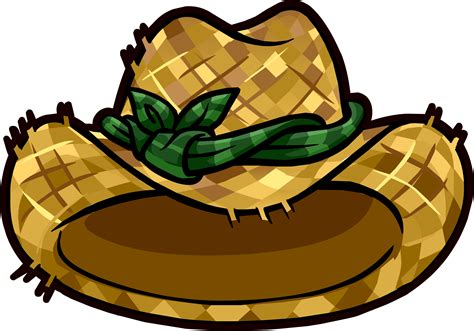 Farming Hat Schematic Farm Hat Cartoon Vector Illustration G