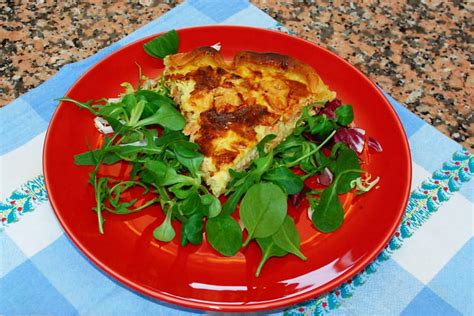 Recette de Quiche aux deux saumons et crème de poireaux