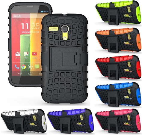 For Moto G Case Rugged Armor Soft TPU Lining Hard Shell Cover