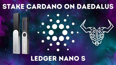 How To Stake Cardano Using Daedalus And Ledger Nano S Ada Passive