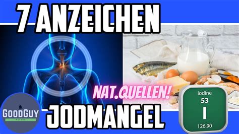 7 Anzeichen für Jodmangel Selbsttest Symptome Ursachen Natürliche