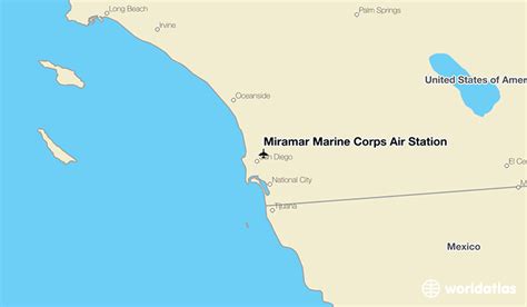 Miramar Marine Corps Air Station Nkx Airport Worldatlas