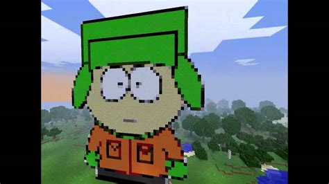 Minecraft South Park Kyle Broflovski Pixel Art Youtube