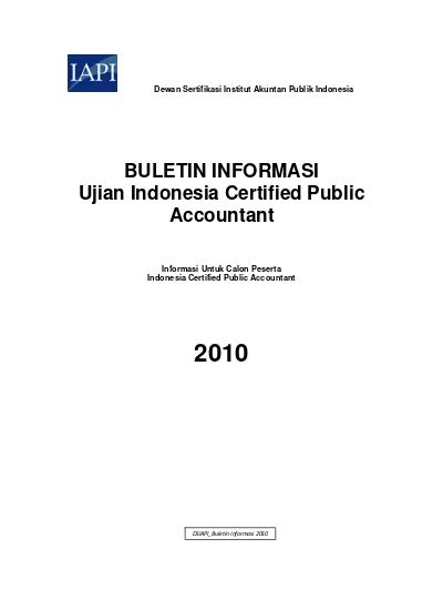 Idcpa Buletin Informasi 2010