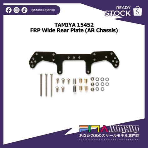 Tamiya Mini Wd Frp Wide Rear Plate For Ar Chassis Shopee