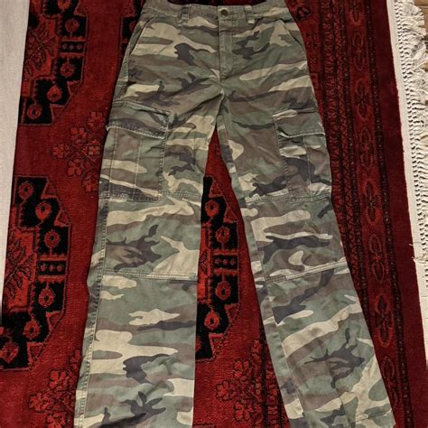 Vintage Camo Cargo Pants Depop