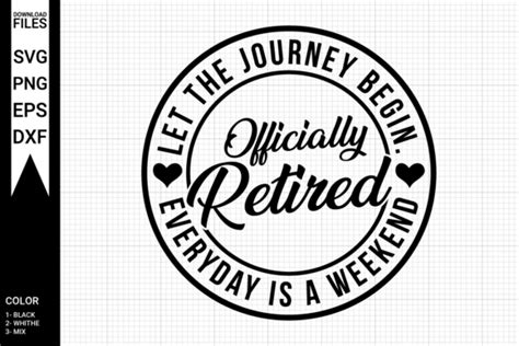 Retired Svg Officially Retired Svg Graphic By NetArtStudio Creative