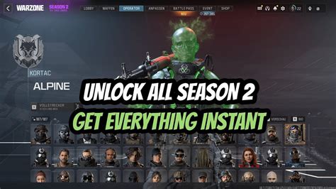 SEASON 2 UNLOCK ALL TOOL MW3 CoD Warzone 3 Unlock All Camos