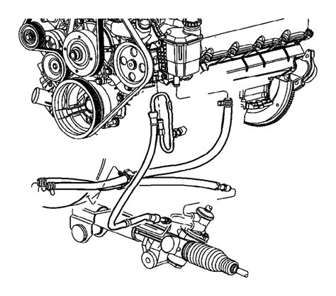 Dodge Ram Power Steering Hose Diagram