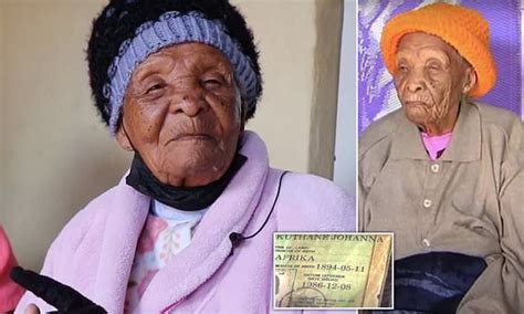 Worlds Oldest Woman Dies Aged 128 South African Great Grandmother