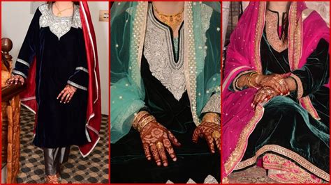 Kashmiri Bridal Nikkah Pheran Designs Kashmiri Bridal Series Part 5