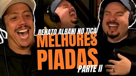 DUVIDO VOCÊ NÃO RIR ESSE VÍDEO TODO Renato Albani no Ticaracaticast