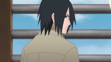 Boruto anime forgets that Sasuke lost an arm