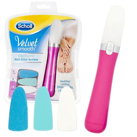 Scholl Velvet Smooth Elektroniczny Pilnik Do Paznokci R Owy Sklep