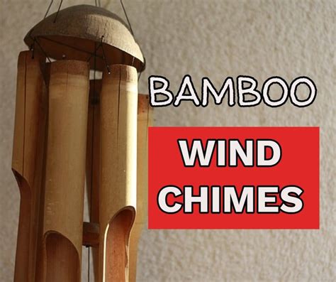 Bamboo Wind Chimes The Sound Of Tranquility • Sow Small Garden