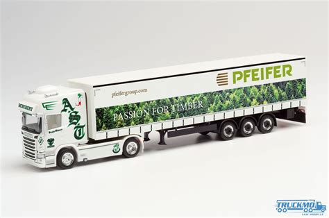 Herpa Andreas Schubert Transporte Vento Bianco Scania R 13 TL Curtain