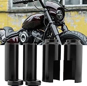 Amazon FINMOKAL Full Fork Cover For Harley Davidson SOFTAIL M8