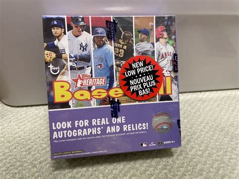 Yahoo Mlb Topps Heritage Baseball Mega Box