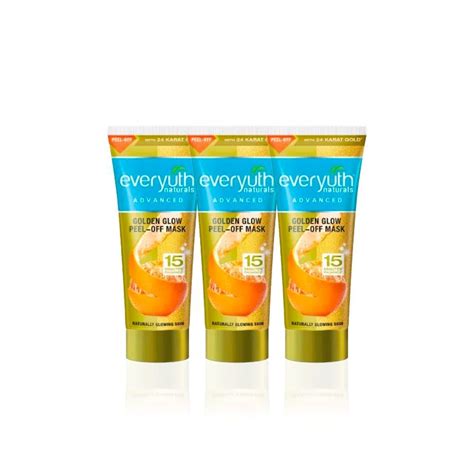 Everyuth Naturals Advanced Golden Glow Peel Off Mask With 24K Gold 90