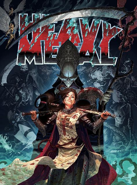 Heavy Metal Court Of The Dead Heavy Metal Comic Heavy Metal Art