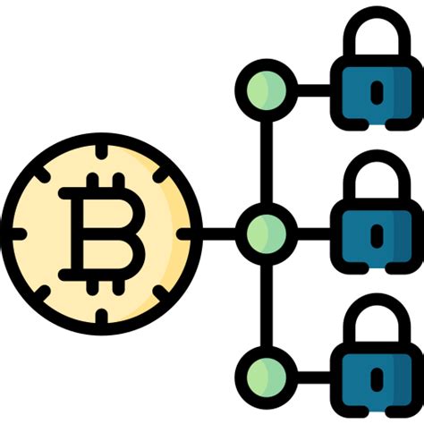 Blockchain Iconos Gratis De Negocio