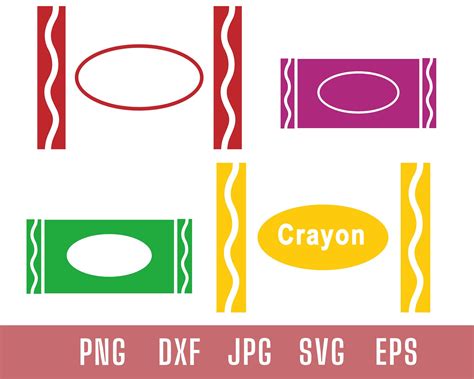Buy Crayon Svg Bundle Crayon Wraper Svg Crayon Set Svg Crayon Online In