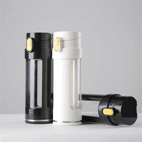 New Portable Rich Hydrogen Alkaline Water Generator Orp Water Filter