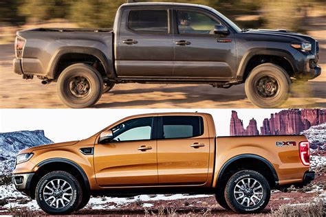 Toyota Tacoma Vs Ford Ranger Which Is Better Autotrader