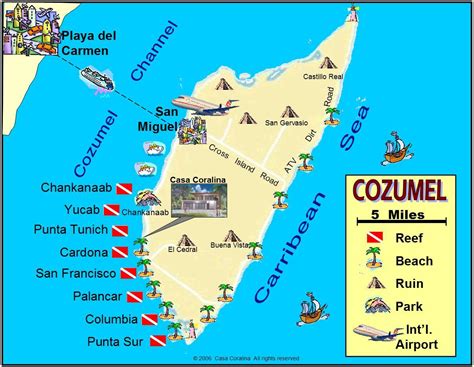 Location – Costa Del Sol Cozumel Villa Coralina