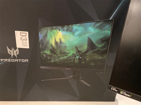 Acer Predator Xn Q Gaming Monitor With G Sync Computers Tech