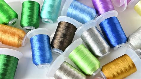 Small Bobbin 40 Colors 100 Polyester Embroidery Thread Set Kit 120D 2