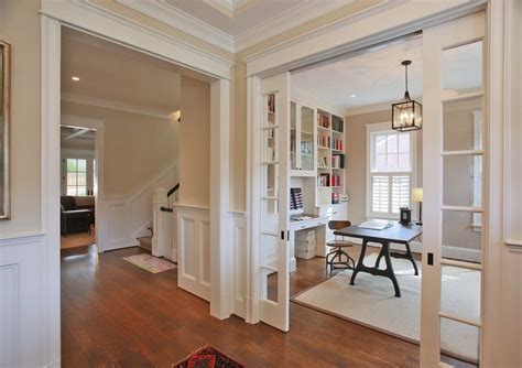 Home Office With French Doors French Doors Interior Home Office Design