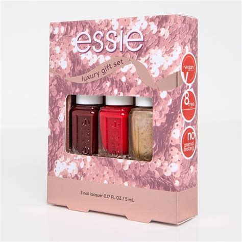 Holiday Limited Edition Piece Mini Nail Polish Kit Essie