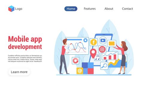 Agile development software methodology concept Vector Image 