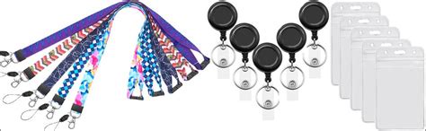 Youowo Pack Cruise Lanyard Retractable With Id Badges Holder For Ship