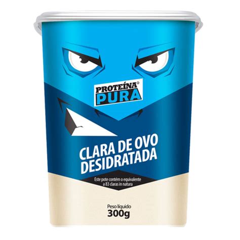 Clara De Ovo Desidratada Netto Alimentos 300g Natural Submarino