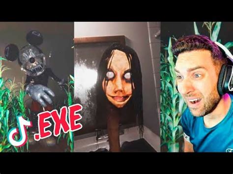 Reaccionando A Tiktok Exe Tiktoks De Terror Que No Debes Ver De Noche