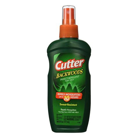 Cutter Backwoods Insect Mosquito Repellent Oz Pump Spray Deet