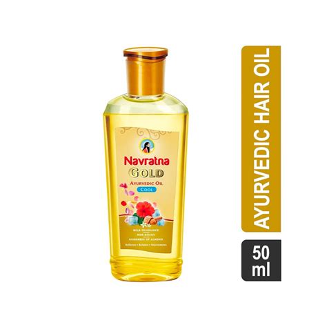 Navratna Gold Ayurvedic Cool Hair Oil Sample Price Buy Online At Best